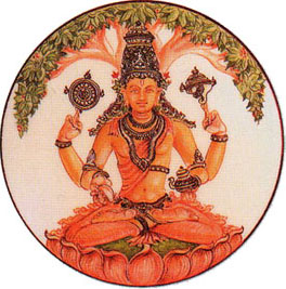 ayurveda vessel indian medicine dhanvantari nectar immortality mythic founder holds filled east